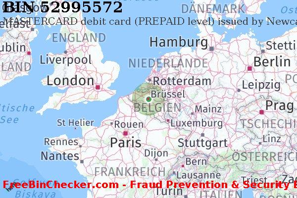 52995572 MASTERCARD debit Belgium BE BIN-Liste