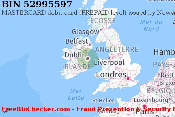 52995597 MASTERCARD debit Ireland IE BIN Liste 