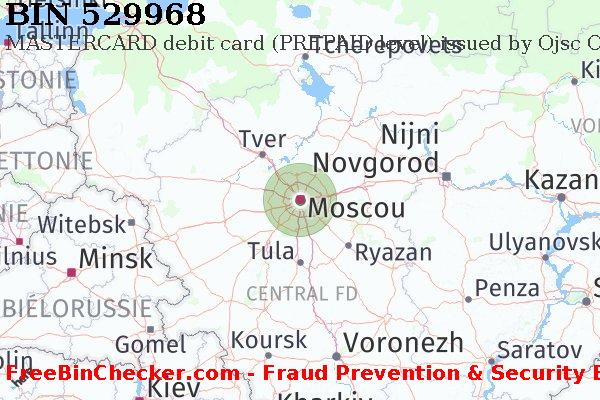 529968 MASTERCARD debit Russian Federation RU BIN Liste 