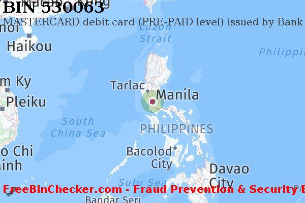 530063 MASTERCARD debit Philippines PH BIN List