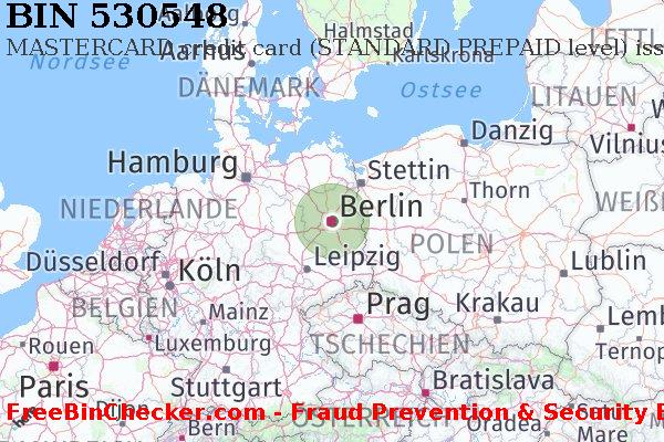 530548 MASTERCARD credit Germany DE BIN-Liste