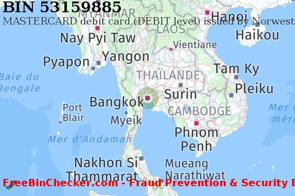 53159885 MASTERCARD debit Thailand TH BIN Liste 
