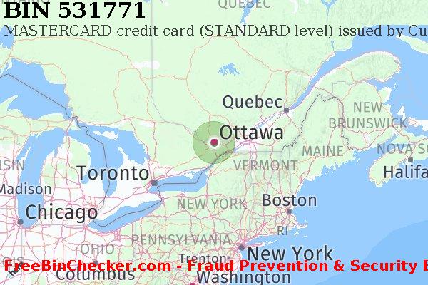 531771 MASTERCARD credit Canada CA BIN List