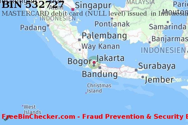 532727 MASTERCARD debit Indonesia ID BIN-Liste