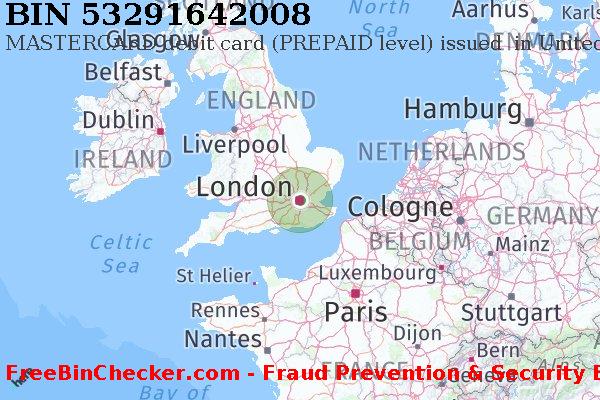 53291642008 MASTERCARD debit United Kingdom GB BIN List