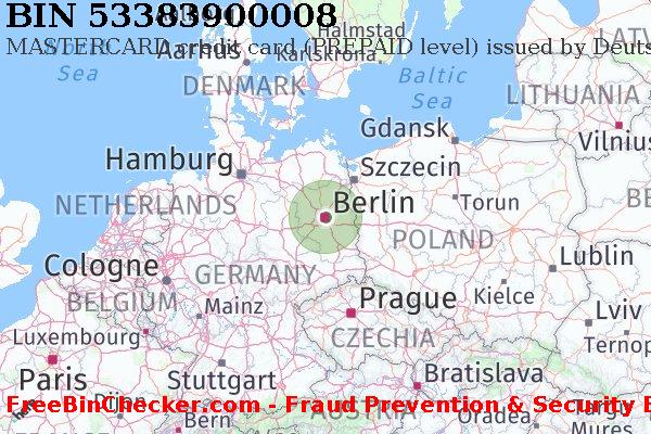 53383900008 MASTERCARD credit Germany DE BIN List