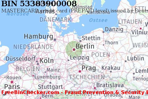 53383900008 MASTERCARD credit Germany DE BIN-Liste