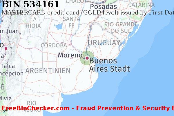 534161 MASTERCARD credit Argentina AR BIN-Liste