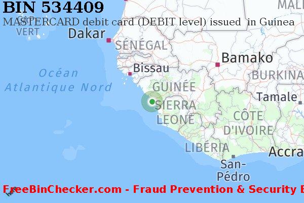 534409 MASTERCARD debit Guinea GN BIN Liste 