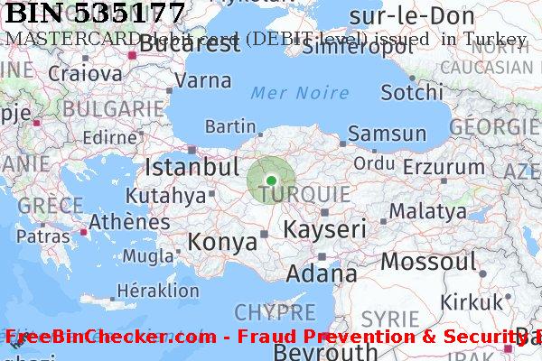 535177 MASTERCARD debit Turkey TR BIN Liste 