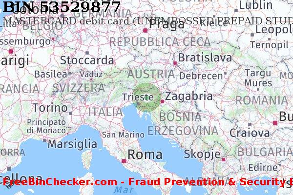 53529877 MASTERCARD debit Slovenia SI Lista BIN