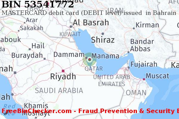 53541772 MASTERCARD debit Bahrain BH BIN List