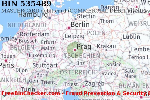 535489 MASTERCARD debit Czech Republic CZ BIN-Liste