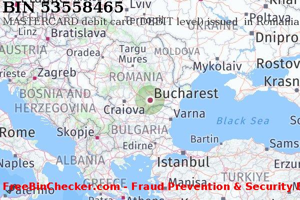 53558465 MASTERCARD debit Romania RO BIN List