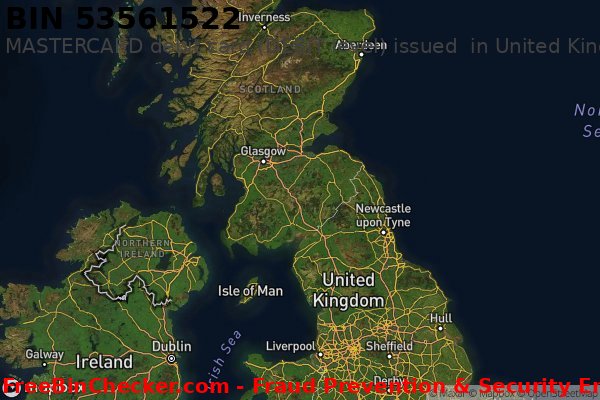 53561522 MASTERCARD debit United Kingdom GB BIN List