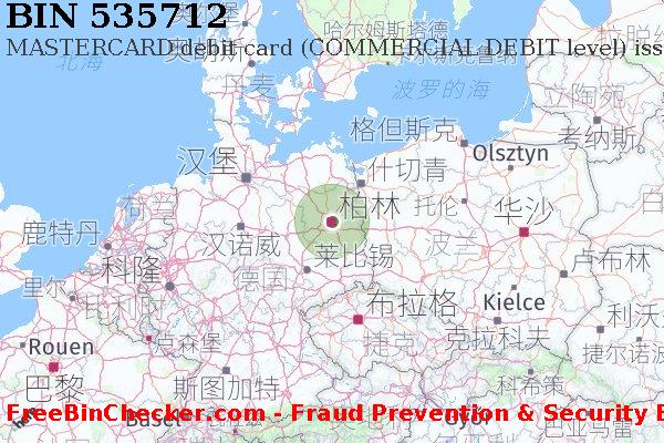 535712 MASTERCARD debit Germany DE BIN列表