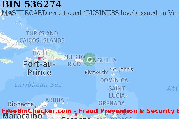 536274 MASTERCARD credit Virgin Islands (U.S.) VI BIN List