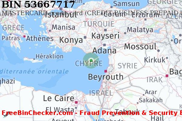 53667717 MASTERCARD credit Cyprus CY BIN Liste 