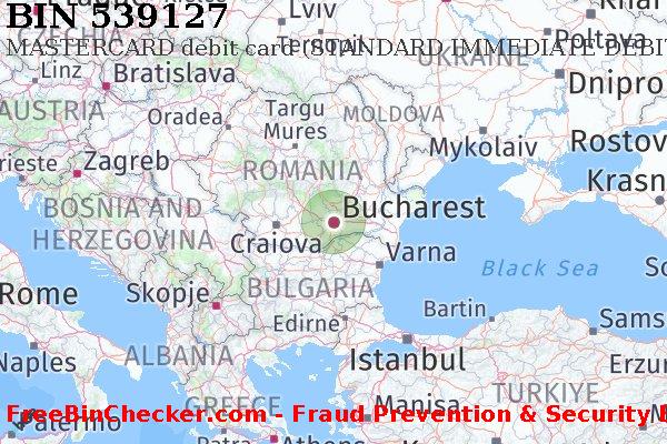 539127 MASTERCARD debit Romania RO BIN Lijst