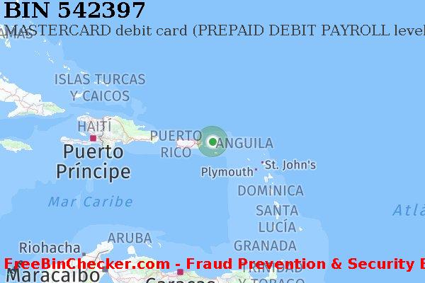 542397 MASTERCARD debit Virgin Islands (U.S.) VI Lista de BIN