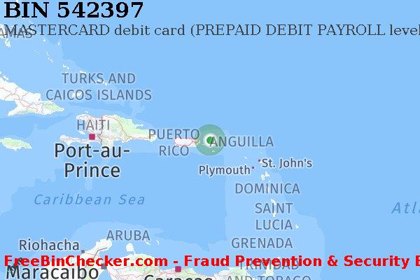 542397 MASTERCARD debit Virgin Islands (U.S.) VI BINリスト