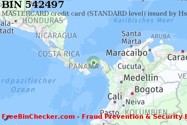 542497 MASTERCARD credit Panama PA BIN-Liste