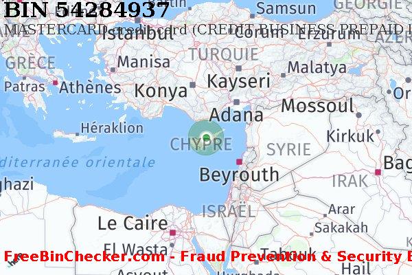 54284937 MASTERCARD credit Cyprus CY BIN Liste 