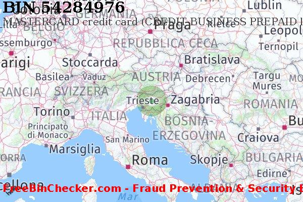 54284976 MASTERCARD credit Slovenia SI Lista BIN