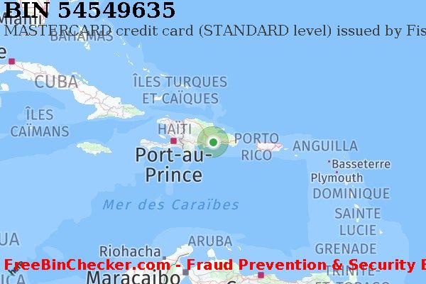 54549635 MASTERCARD credit Dominican Republic DO BIN Liste 
