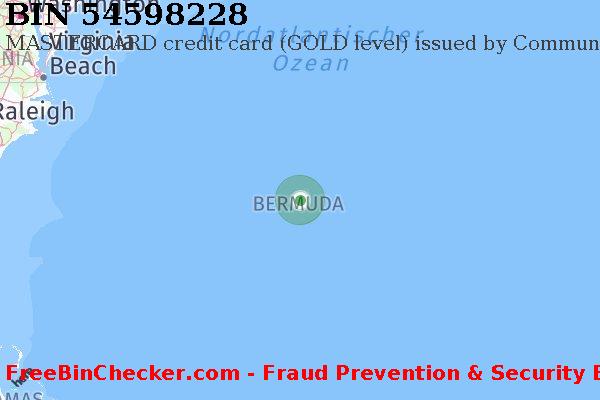 54598228 MASTERCARD credit Bermuda BM BIN-Liste