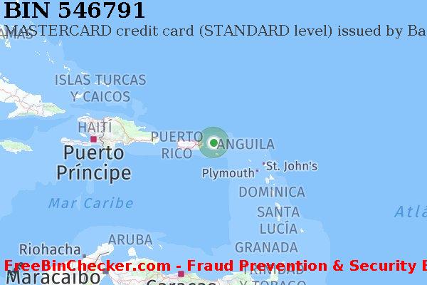 546791 MASTERCARD credit Virgin Islands (U.S.) VI Lista de BIN
