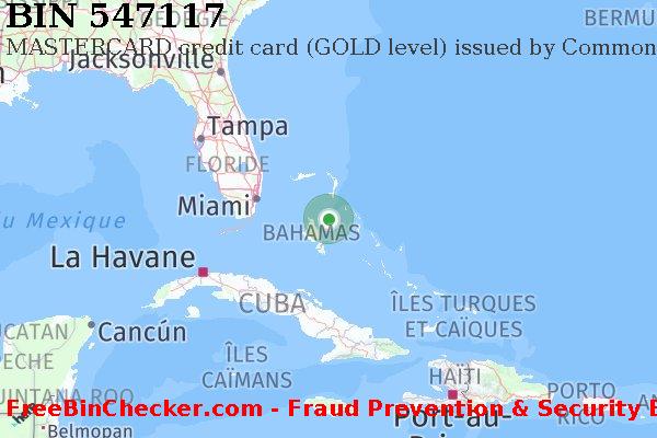547117 MASTERCARD credit Bahamas BS BIN Liste 
