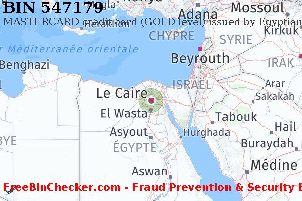 547179 MASTERCARD credit Egypt EG BIN Liste 