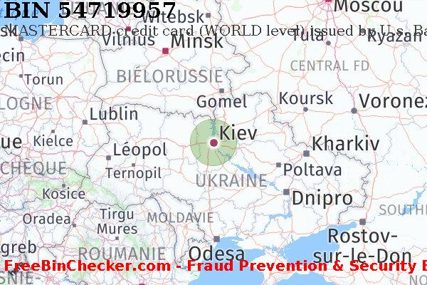 54719957 MASTERCARD credit Ukraine UA BIN Liste 