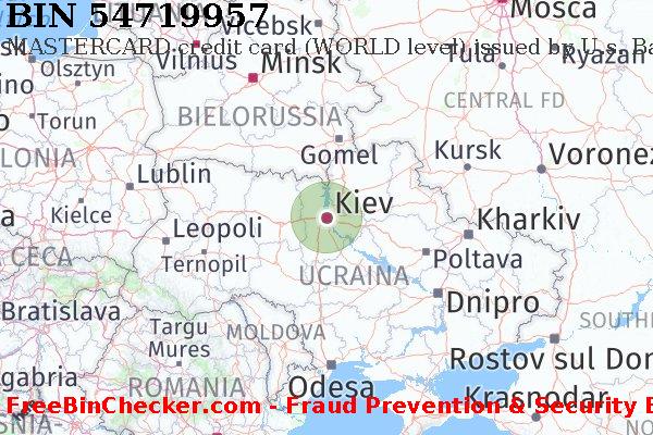 54719957 MASTERCARD credit Ukraine UA Lista BIN