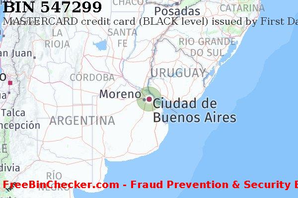 547299 MASTERCARD credit Argentina AR Lista de BIN