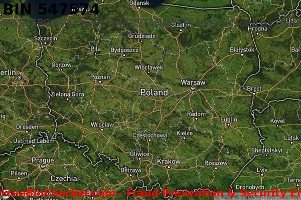 547574 MASTERCARD credit Poland PL BIN List