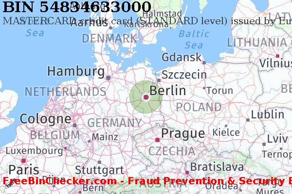54834633000 MASTERCARD credit Germany DE BIN List