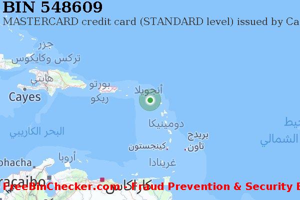 548609 MASTERCARD credit Saint Kitts and Nevis KN قائمة BIN