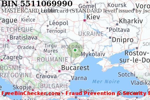 5511069990 MASTERCARD credit Moldova MD BIN Liste 
