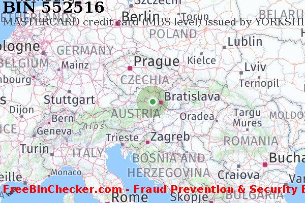 552516 MASTERCARD credit Austria AT BIN List