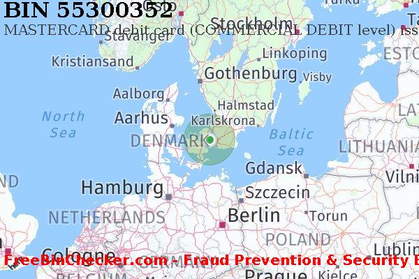 55300352 MASTERCARD debit Denmark DK BIN List