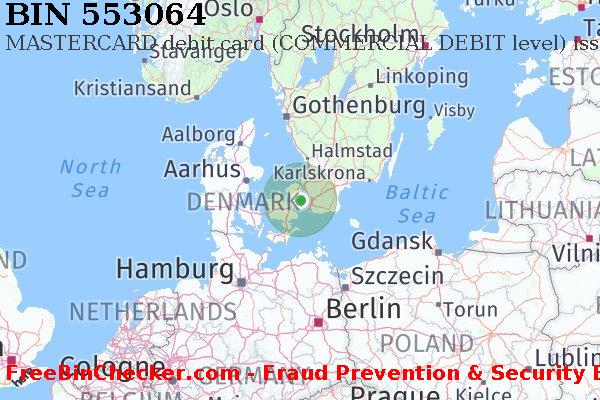 553064 MASTERCARD debit Denmark DK BIN List
