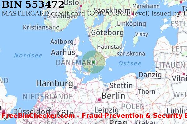 553472 MASTERCARD credit Denmark DK BIN-Liste