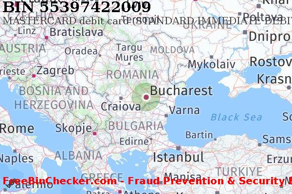 55397422009 MASTERCARD debit Romania RO BIN List