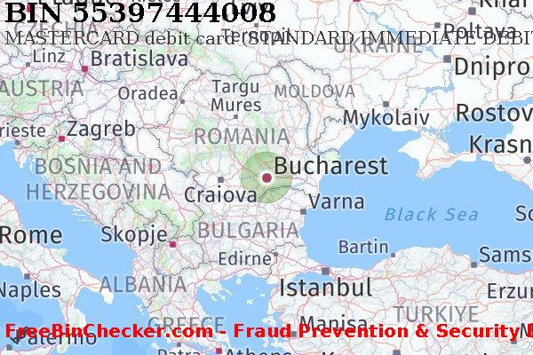 55397444008 MASTERCARD debit Romania RO BIN List