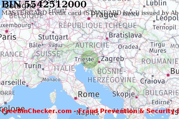 5542512000 MASTERCARD credit Slovenia SI BIN Liste 