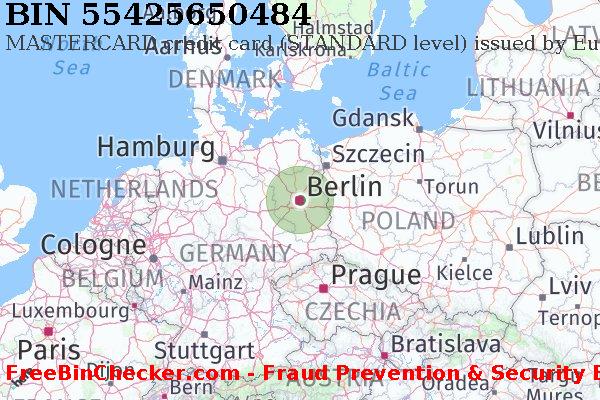 55425650484 MASTERCARD credit Germany DE BIN List