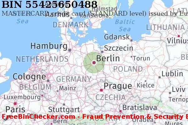 55425650488 MASTERCARD credit Germany DE BIN List