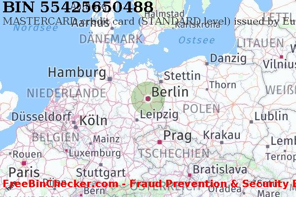 55425650488 MASTERCARD credit Germany DE BIN-Liste